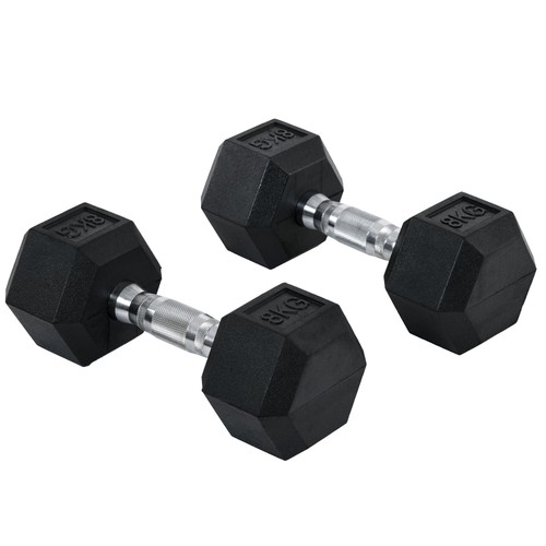 Homcom set manubri palestra - homcom, di