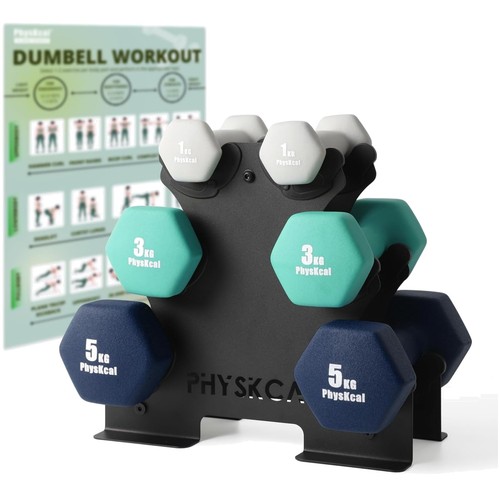 Manubri 18kg con supporto - , in
