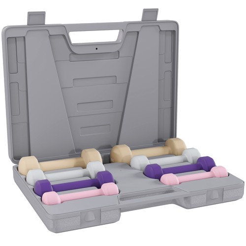 Homcom set manubri - set, palestra