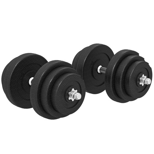 Homcom set manubri palestra - homcom,