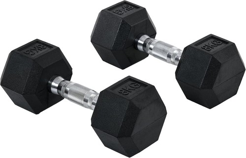 Homcom set manubri palestra - set, di