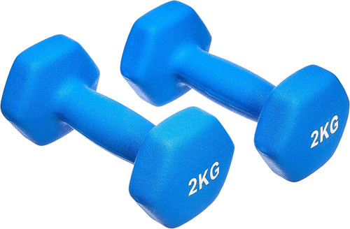 Coppia manubri 2kg neoprene - coppia,