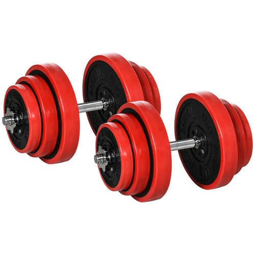 Homcom set manubri palestra - homcom,