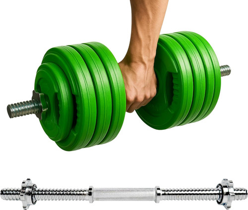 Manubri palestra 45cm acciaio - manubri,