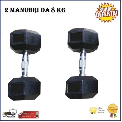 Manubri esagonali toorx meg - manubri,